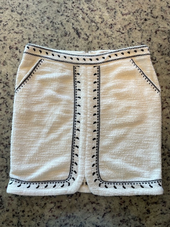 dolan Dresses & Skirts - Anthropologie Dolan “left coast Tulley” textured mini skirt SZ M